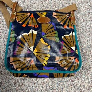Fossil Colorful Pencil Shavings Crossbody Bag